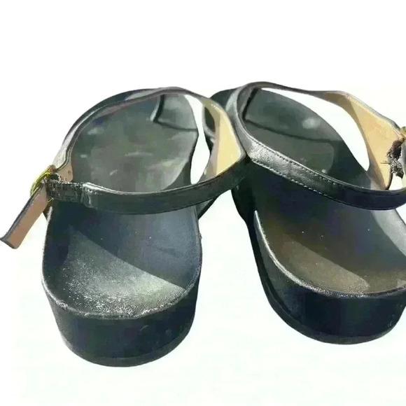 Stuart Weitzman Summer Thong Sandal Black Size 8B Retails $470 Made In Spain - Picture 3 of 8